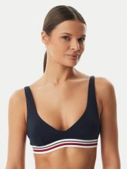 Tommy Hilfiger Góra od bikini UW0UW06351 Granatowy. Niebieskie bikini Tommy Hilfiger, s, bez wzorów, z syntetyku. Za 209.99 zł.