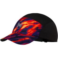 Czapka z daszkiem BUFF SPEED CAP ETHNOS FLAME. Czarne czapki damskie Buff, bez wzorów, z materiału, wakacyjne. Za 94.99 zł.