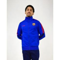 Dres treningowy FC Barcelona męski 25/26. Niebieskie komplety dresowe męskie FC BARCELONA, m, bez wzorów, z dresówki. Za 329.00 zł.