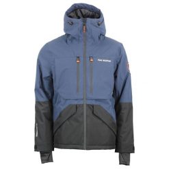 Wodoodporna kurtka Peak Mountain Cesna. Niebieskie kurtki sportowe męskie Peak Mountain, na zimę, m, bez wzorów, bez kaptura, narciarskie. Za 1,036.35 zł.