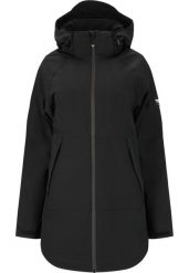 Parka dla kobiet Weather Report Brittan Pro 15000. Czarne parki damskie Weather Report, bez wzorów, z materiału, bez kaptura. Za 477.00 zł.