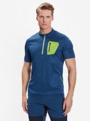 CMP Koszulka rowerowa 3C89757T Niebieski Regular Fit. Niebieskie koszulki sportowe męskie CMP, m, bez wzorów, z syntetyku, bez ramiączek. Za 199.99 zł.