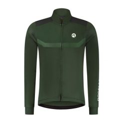 Koszulka rowerowa męska Rogelli MONO z długim rękawem. Zielone bluzy męskie Rogelli, na jesień, l, bez wzorów, sportowe, bez ramiączek, bez kaptura. W wyprzedaży za 270.40 zł.