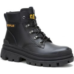 Buty Trapery Męskie Caterpillar Cat Colorado Hardwear. Czarne buty zimowe męskie CATERPILLAR, bez wzorów, bez obcasa, bez zapięcia. Za 479.99 zł.