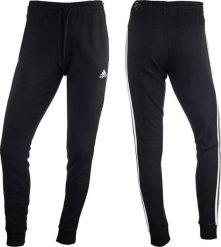 Adidas Spodnie damskie adidas Essentials 3-Stripes Fleece czarne HZ5753 L. Czarne spodnie dresowe damskie Adidas, bez wzorów, sportowe. Za 182.12 zł.