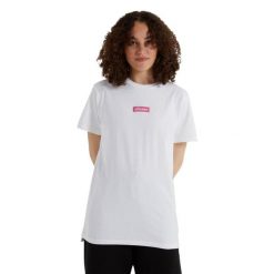 Koszulka sportowa damska Ellesse Noco. Białe koszulki sportowe damskie Ellesse, xs, bez wzorów, bez ramiączek, trekkingowe. Za 99.99 zł.