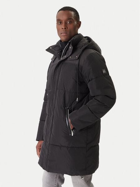 KARL LAGERFELD Kurtka zimowa 455001 554501 Czarny Regular Fit. Czarne kurtki męskie KARL LAGERFELD, na zimę, m, bez wzorów, z syntetyku, bez kaptura. Za 1,579.99 zł.