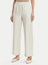 Marella Spodnie materiałowe Papiro 2413131085 Écru Regular Fit. Spodnie materiałowe damskie Marella, bez wzorów, z materiału. Za 499.99 zł.