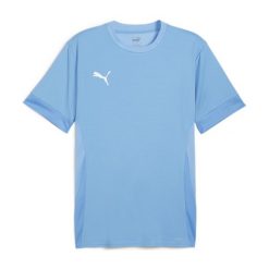 Koszulka męska PUMA T-shirt Bluzka Sportowa Treningowa DryCELL. Niebieskie koszulki sportowe męskie Puma, m, bez wzorów, z jersey, bez ramiączek, do piłki nożnej. Za 80.99 zł.