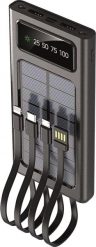 Powerbank 2GO 2GO Powerbank Solar 10000mAh mit LED Taschenlampe schwarz. Powerbanki 2GO. Za 96.49 zł.