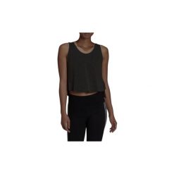 Koszulka sportowa damska Adidas Studio. Czarne koszulki sportowe damskie Adidas, xl, bez wzorów, bez ramiączek. Za 102.00 zł.