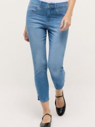 Angels Dżinsy - Ornella Sparkle Kobiety niebieski, 40. Niebieskie jeansy damskie Angels, bez wzorów, z bawełny. Za 379.95 zł.