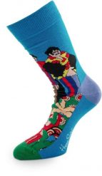 Szczęśliwe skarpetki Beatles Mix 41-46. Brązowe skarpety męskie Happy Socks, bez wzorów, z bawełny. Za 98.99 zł.