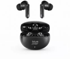 Słuchawki Bluestar Słuchawki bezprzewodowe douszne Blue Star Zen ANC + ENC TX5 TWS czarne. Czarne słuchawki douszne BlueStar. Za 30.64 zł.