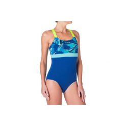 Strój jednoczęściowy do aquafitness Anna damski. Czarne stroje kąpielowe damskie NABAIJI, bez wzorów, z elastanu. W wyprzedaży za 59.99 zł.