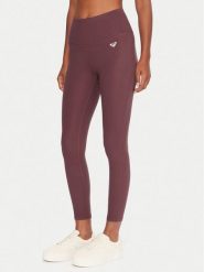 Roxy Legginsy Heart Into It Ankle ERJNP03690 Fioletowy Slim Fit. Fioletowe legginsy damskie Roxy, l, bez wzorów, z syntetyku, na fitness i siłownię. Za 209.99 zł.