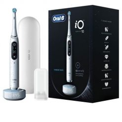 Szczoteczka do zębów ORAL-B iO Series 10 Stardust White elektryczna + ładowarka iO Sense Biały. Białe szczoteczki elektryczne BRAUN. Za 1,357.99 zł.