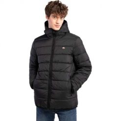 Kurtka zimowa męska Dickies Waldenburg Mid. Czarne kurtki męskie Dickies, na zimę, m, bez wzorów, sportowe, bez kaptura. W wyprzedaży za 351.05 zł.