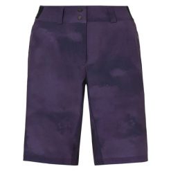 Szorty damskie VAUDE Loamer. Fioletowe szorty damskie Vaude, bez wzorów. Za 480.70 zł.