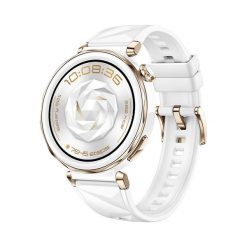 Huawei Watch GT 5 Pro 42mm Active Biały. Białe zegarki damskie z koronki, szklane. Za 1,599.00 zł.