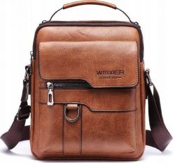 Pan i Pani Gadżet Listonoszka Męska Torba Na Ramię Skórzana Brązowa Saszetka. Brązowe saszetki i nerki męskie Pan i Pani Gadżet, na ramię, małe. Za 109.00 zł.