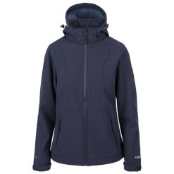 Dlx Christine- Damska kurtka Dlx Softshell Granatowa Marl. Niebieskie kurtki sportowe damskie DLX, bez wzorów, z softshellu, bez ramiączek, bez kaptura, trekkingowe. Za 426.99 zł.