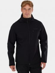 Kurtka Softshell Męska Fundango Fairbanks. Niebieskie kurtki sportowe męskie FUNDANGO, na jesień, l, bez wzorów, z materiału, bez kaptura, rowerowe. Za 349.00 zł.