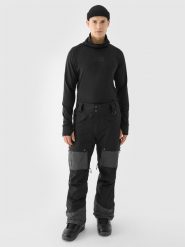 4F Spodnie snowboardowe membrana 10000 męskie - czarne 3XL. Czarne spodnie sportowe męskie 4F, m, bez wzorów, z dzianiny, narciarskie. W wyprzedaży za 399.99 zł.