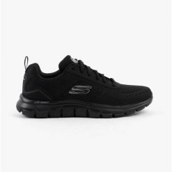Buty męskie SKECHERS Track Leshur. Czarne komplety dresowe męskie Skechers, m, bez wzorów. Za 249.00 zł.