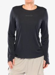 Bluza do biegania damska Inov-8 Airlite Pro Long Sleeve T-Shirt. Czarne bluzy damskie Inov-8, m, bez wzorów, z materiału, bez ramiączek, bez kaptura. Za 324.49 zł.