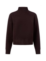 Neo Noir sweter z dzianiny - Paulina Kobiety brązowy, 42. Brązowe swetry nierozpinane damskie Neo Noir, bez wzorów, z dzianiny, eleganckie, bez kołnierzyka, bez ramiączek. Za 329.95 zł.