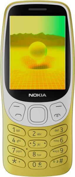 Smartfon Nokia 3210 (2024) 4G Złoty (1GF025CPD4L03). Żółte smartfony Nokia. Za 298.29 zł.