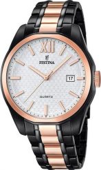 Zegarek Festina Zegarek męski Festina F16853-1 czarny. Czarne zegarki męskie Festina, bez wzorów. Za 1,053.00 zł.