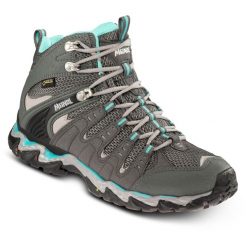Buty turystyczne damskie Meindl Respond Lady Mid II z membraną Gore - Tex. Niebieskie obuwie trekkingowe damskie MEINDL, z gore-texu, bez zapięcia. W wyprzedaży za 845.55 zł.