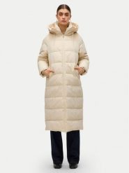Vero Moda Płaszcz zimowy Elanor 10332382 Beżowy Regular Fit. Brązowe płaszcze damskie Vero Moda, na zimę, m, bez wzorów, z syntetyku, bez kołnierzyka, bez kaptura. Za 409.99 zł.