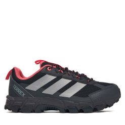 Trekkingi adidas. Czarne obuwie trekkingowe damskie Adidas, bez zapięcia. Za 299.99 zł.