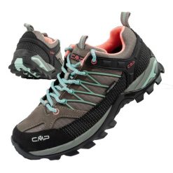 Buty damskie trekkingowe CMP Rigel wodoodporne. Obuwie sportowe damskie CMP, bez wzorów, ze skóry, bez zapięcia. Za 309.99 zł.