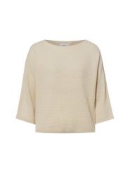 Nümph sweter z dzianiny - NUDinea Kobiety Bawełna beżowy, L. Brązowe swetry nierozpinane damskie Nümph, l, bez wzorów, z bawełny, bez kołnierzyka, bez ramiączek. Za 229.95 zł.