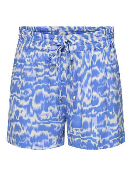 JDY Szorty materiałowe Starr 15198156 Niebieski Regular Fit. Niebieskie szorty damskie JDY, bez wzorów, z materiału. Za 69.99 zł.