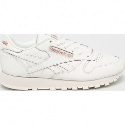 Reebok - Buty Cl Lthr. Białe obuwie sportowe damskie Reebok, bez wzorów, z gumy, bez zapięcia, Adidas Advantage, climacool (adidas). W wyprzedaży za 289.90 zł.