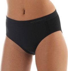 Brubeck Biodrówki damskie classic Comfort Wool czarne r. M (HI10080). Czarne bielizna sportowa damska Brubeck, m, bez wzorów. Za 80.13 zł.