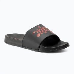 Klapki damskie Lee Cooper LCW-24-42-2483. Czarne klapki damskie COOPER, na lato, bez wzorów, z materiału, bez obcasa, bez zapięcia. Za 82.95 zł.