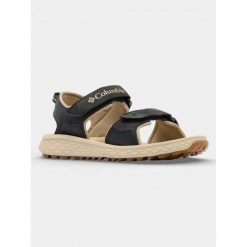 Sandały Męskie Columbia Konos Hiker 2-Strap. Czarne buty zimowe męskie Columbia, bez wzorów, bez obcasa, bez zapięcia. Za 299.00 zł.