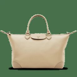 Torba podróżna WINGS WILLOW elegancka pojemna BEIGE. Brązowe torby na ramię męskie Wings, z materiału, na ramię. Za 189.90 zł.