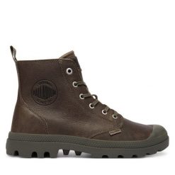 Trapery Palladium. Zielone trapery damskie Palladium, bez zapięcia. Za 439.99 zł.