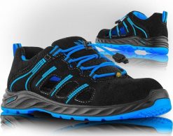 VM-2215-S1PESD - MONTANA sandały ochronne ESD. Brązowe sandały męskie VM Footwear, bez wzorów, sportowe, bez zapięcia. Za 384.17 zł.