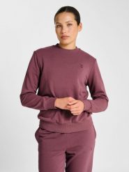 Bluza damska Hummel Pulse. Czerwone bluzy damskie Hummel, s, bez wzorów, z bawełny, eleganckie, bez ramiączek, bez kaptura. Za 236.00 zł.