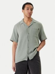 Quiksilver Koszula W126-QSMST-1009 Zielony Regular Fit. Zielone koszule męskie Quiksilver, m, bez wzorów, z bawełny, bez kołnierzyka, bez ramiączek. Za 129.99 zł.