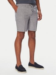 BOSS Szorty materiałowe Kane1 50557537 Niebieski Regular Fit. Niebieskie szorty męskie Boss, bez wzorów, z materiału. Za 629.99 zł.