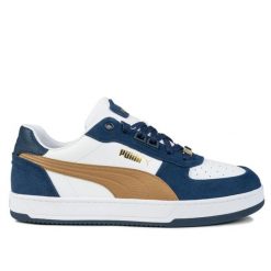 Buty męskie trampki sportowe Puma CAVEN 2.0 LUX SD. Białe trampki męskie Puma, na jesień, bez wzorów, z gumy, biznesowe, bez zapięcia. Za 278.00 zł.
